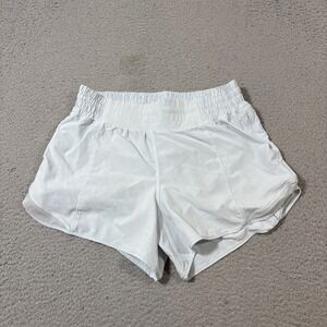 Lululemon Hotty Hot Short II 4" Size 8 Light Blue Active Gym